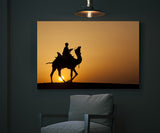 Camel at Sunset, Thar Desert, Jaiselmer, Rajasthan, India! 21603