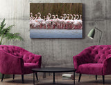 Flamingos in a Marsh, Provence, France! 22372 Flamingo Wall Art