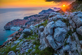 Incredible Expansive View of Dubronik, Croatia at Sundown 35082