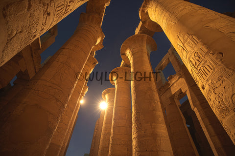 Ancient Columns from the Ruins of Karnak in Luxor, Egypt! 38701