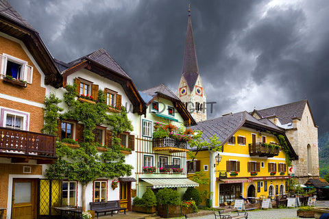 Colorful Houses Photographed in Hallstatt, Austria 15555