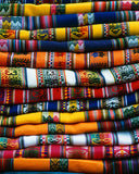 Handmade Blankents at a Market in the Highlands of Peru! MS-3089