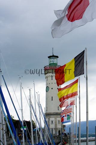 Lighthouse on Lindau Island, Lake Constance, Germany! 14014