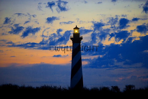 Cape Hatteras Light at Sunset, Buxton, North Carolina! MS-9744
