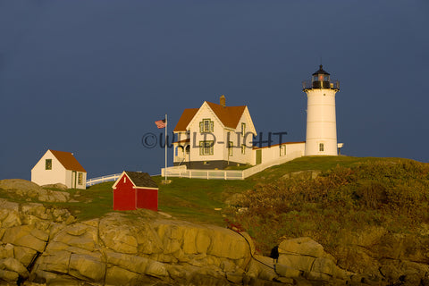 Cape Neddick, Nubble Light, Maine Coast! 14494 Home Decor Art