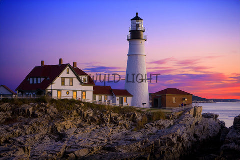 Portland Head Light, Cape Elizabeth, Maine! 15241 Lighthouse Art