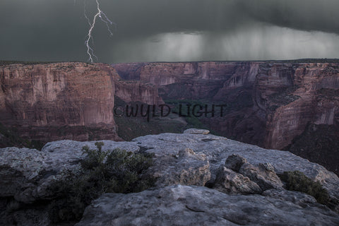 Lightning over Canyon de Chelly National Monument, Arizona! 31674