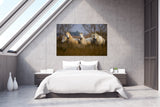 White Horses of the Camargue, Provence, France! MS-9269 Horse Wall Art