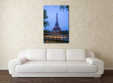 Eiffel Tower and the Seine River, Paris, France! MS-9637 Modern Art