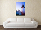 West Quoddy Head Light, Lubec, Maine Coast! MS-9945 Lighthouse Art