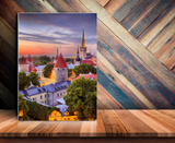 A Stunning Overhead View of Old Town in Tallinn, Estonia 24086