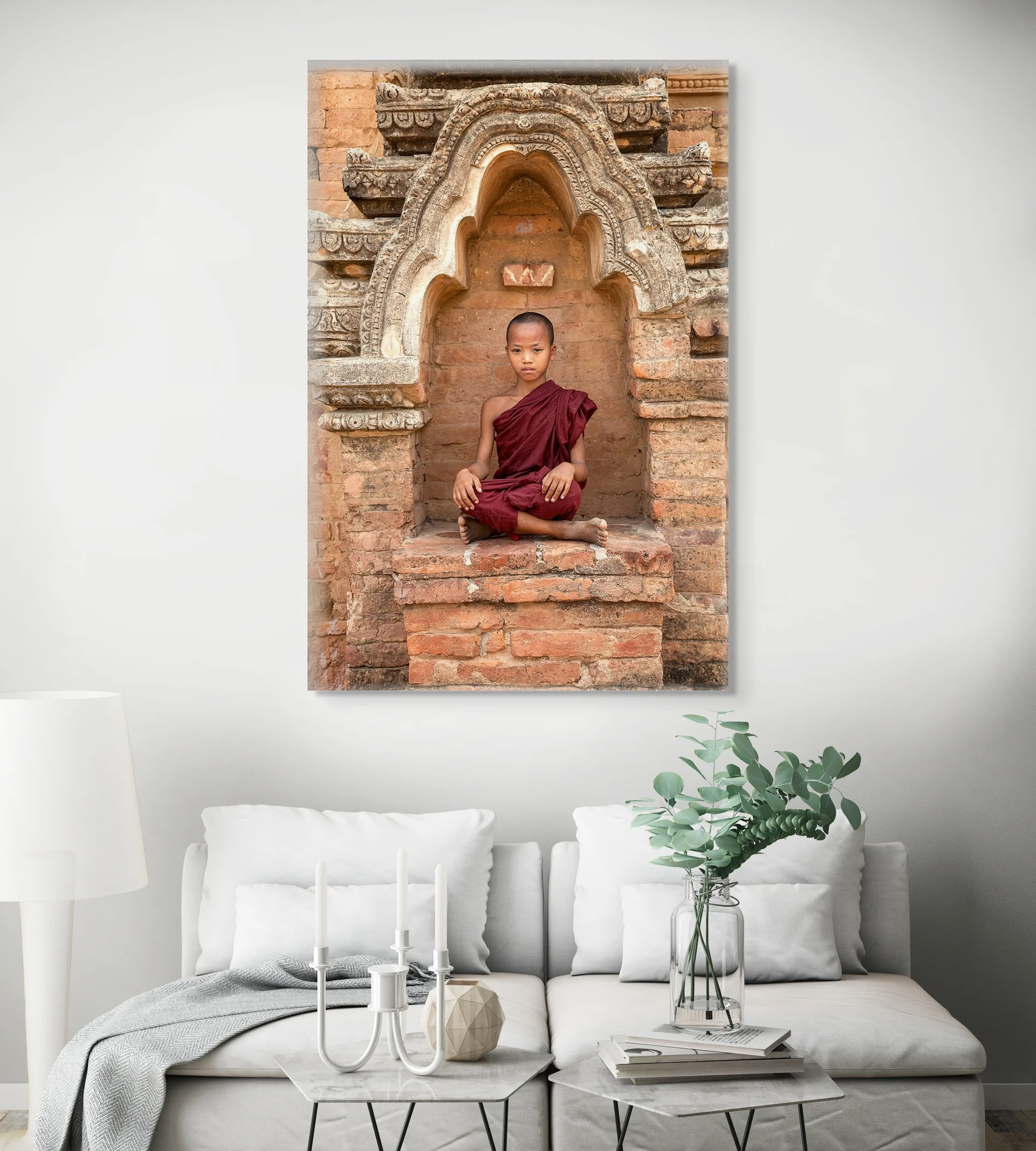 Novice Monk, Bagan, Burma (Myanmar) - Image 3