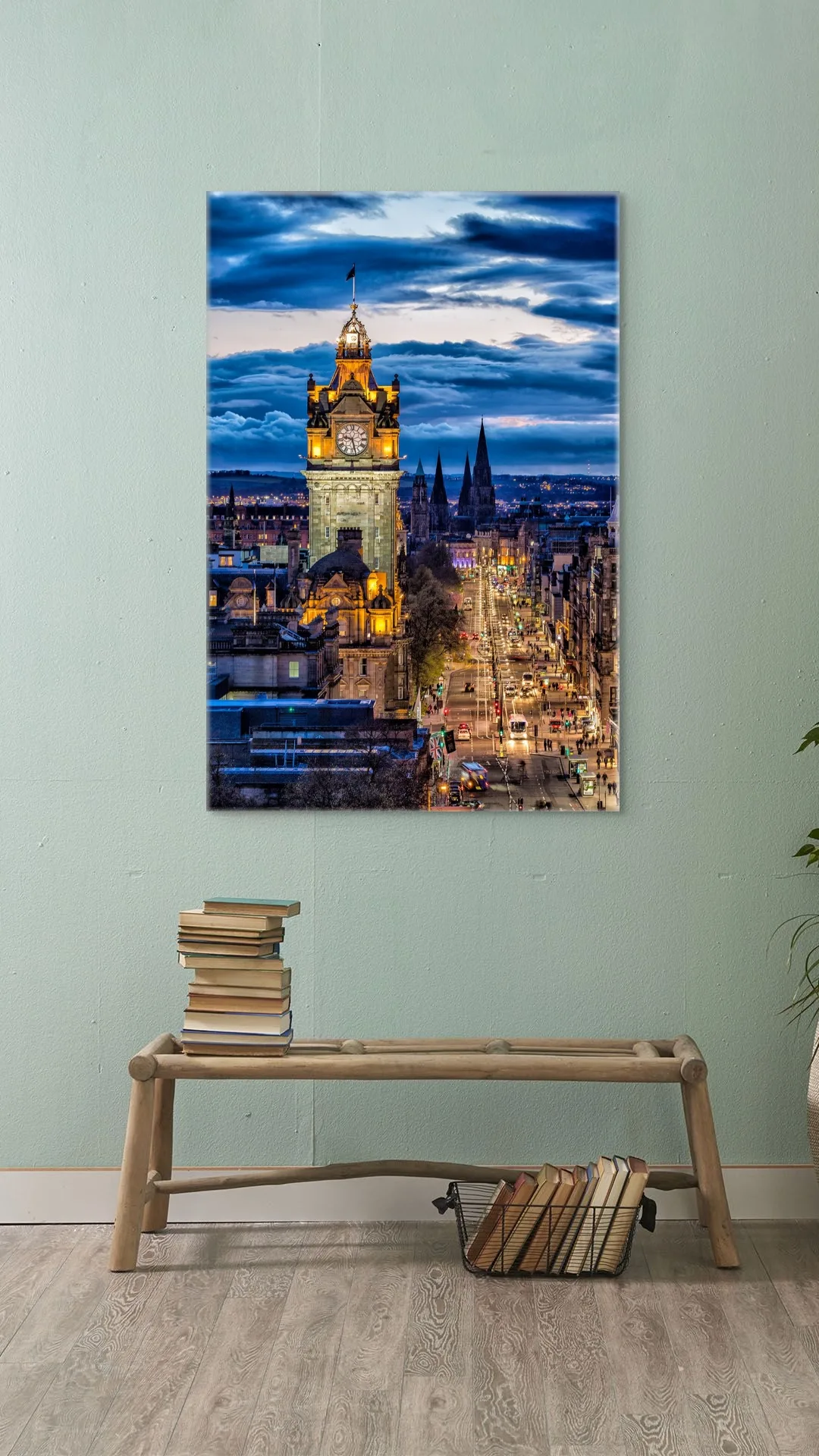 Edinburgh, Scotland at Dusk, Home Decor Art, Scenic Photo - Image 3